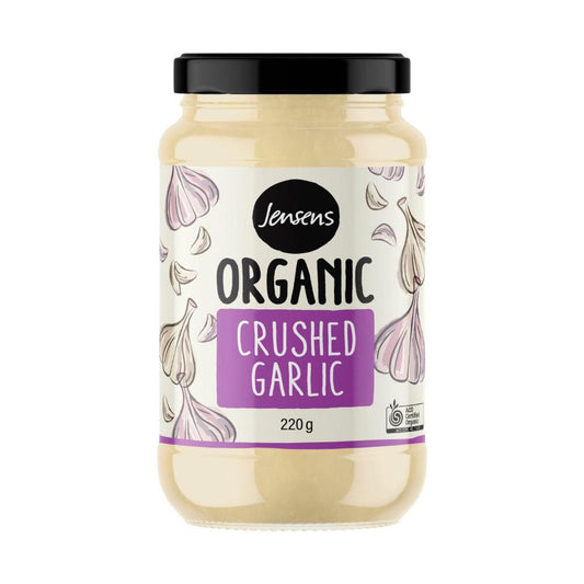 Jensens Organic Garlic - 220g
