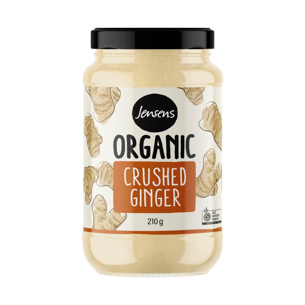 Jensens Organic Ginger - 210g
