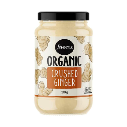 Jensens Organic Ginger - 210g