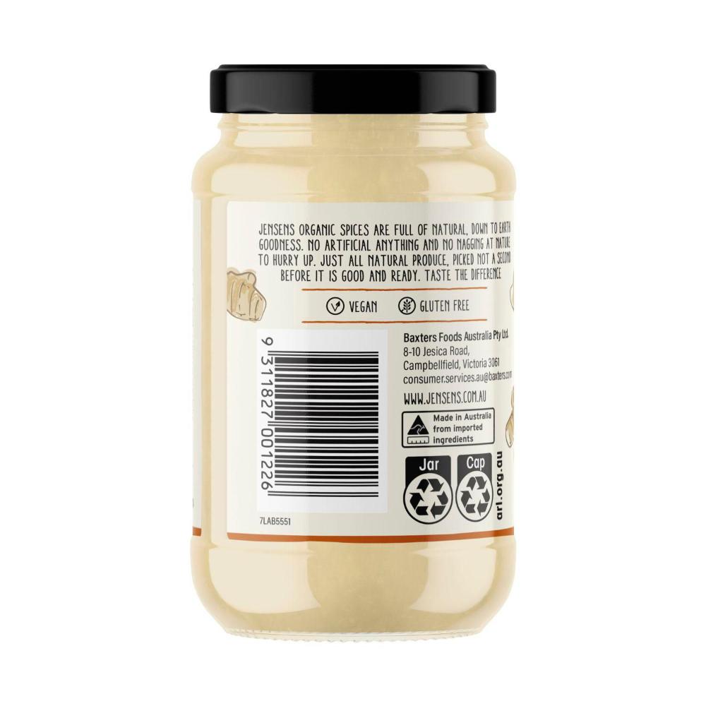 Jensens Organic Ginger - 210g