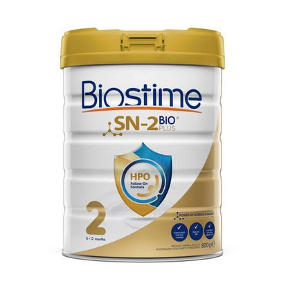 Biostime Sn-2 Bio Plus Hpo Follow-on Formula 6-12 Months - 800g