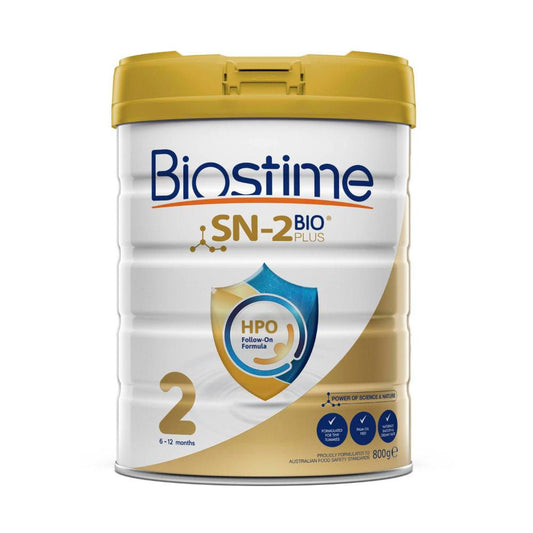 Biostime Sn-2 Bio Plus Hpo Follow-on Formula 6-12 Months - 800g
