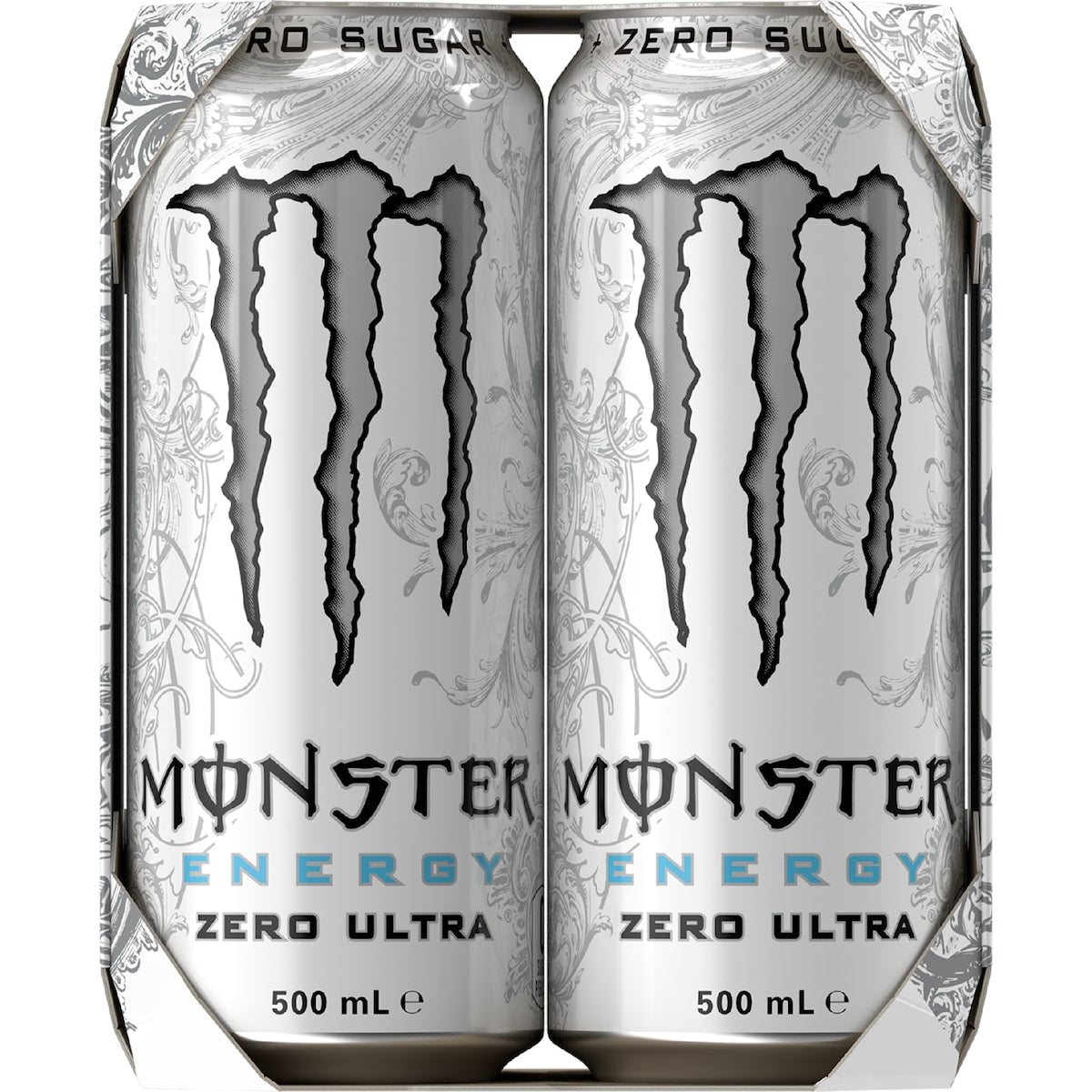 Monster Energy Ultra Cans 500ml X 4 Pack