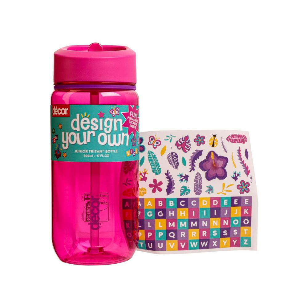 Decor Design Your Own Junior Tritan Bottle 500ml - 1 each