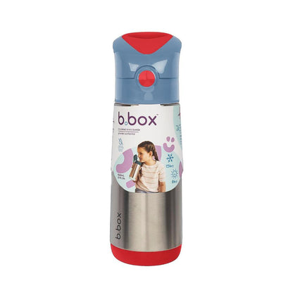 B.Box Insulated Drink Bottle Straw Top 500ml - 1 Each