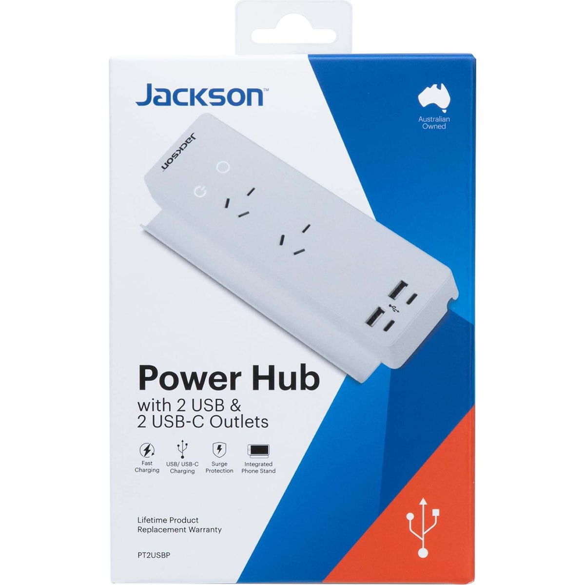 Jackson Power Hub With 2 USB & 2 USB-C Outlets each