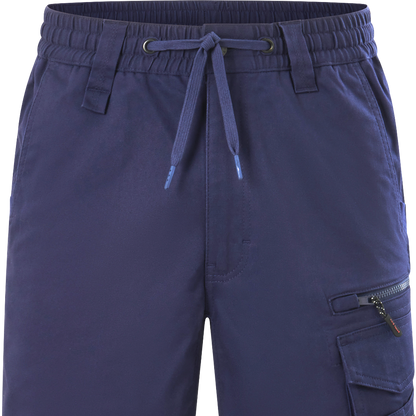 Hard Yakka Tough Utility Mid Length Shorts - Size 102R - Navy