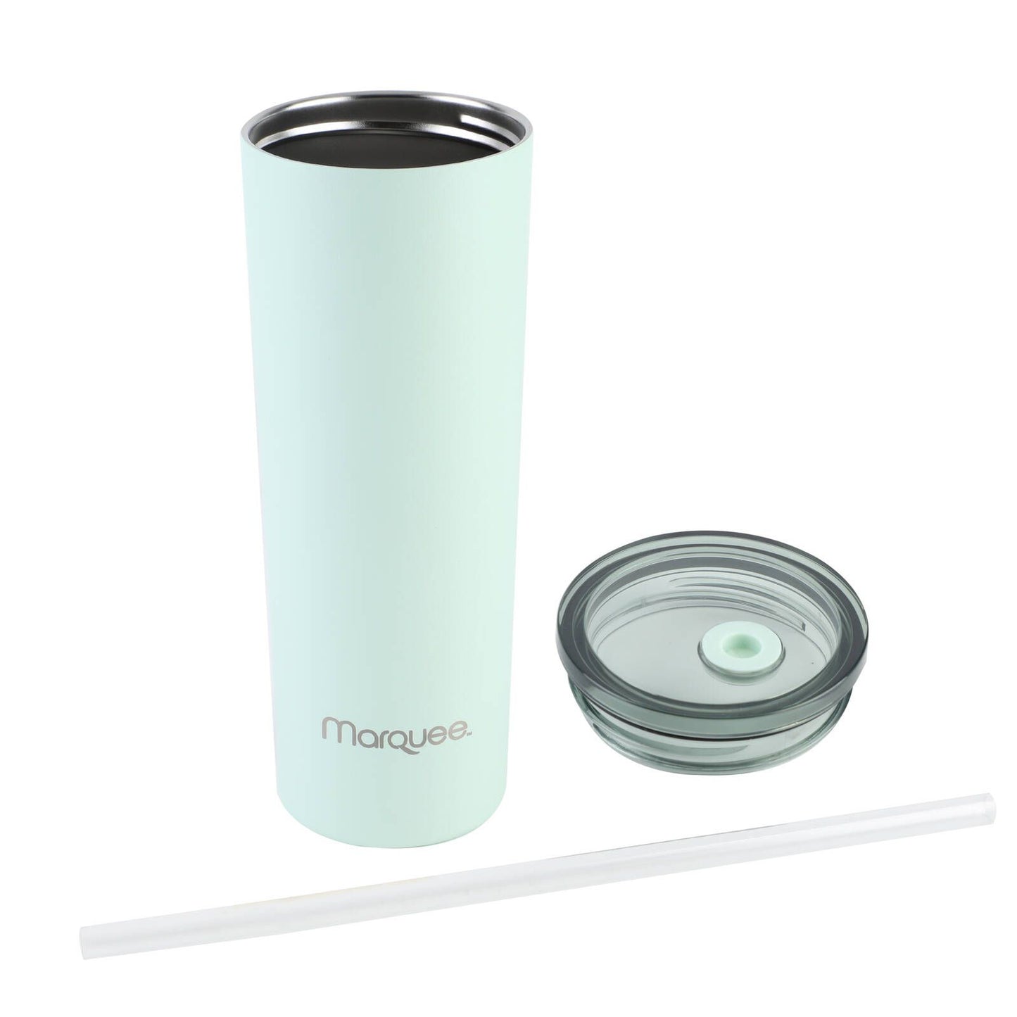 Marquee Slim Tumbler with Straw - 890ml - Mint