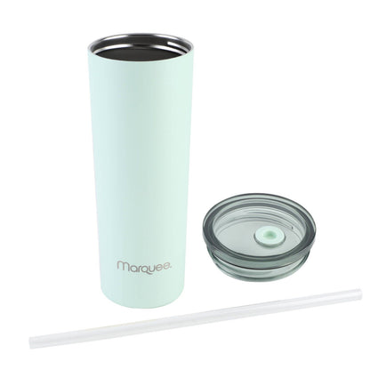 Marquee Slim Tumbler with Straw - 890ml - Mint