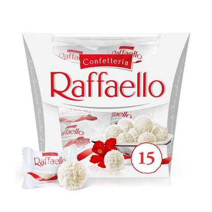 Ferrero Raffaello Coconut And Almond Gift Box 15 Pack - 150g