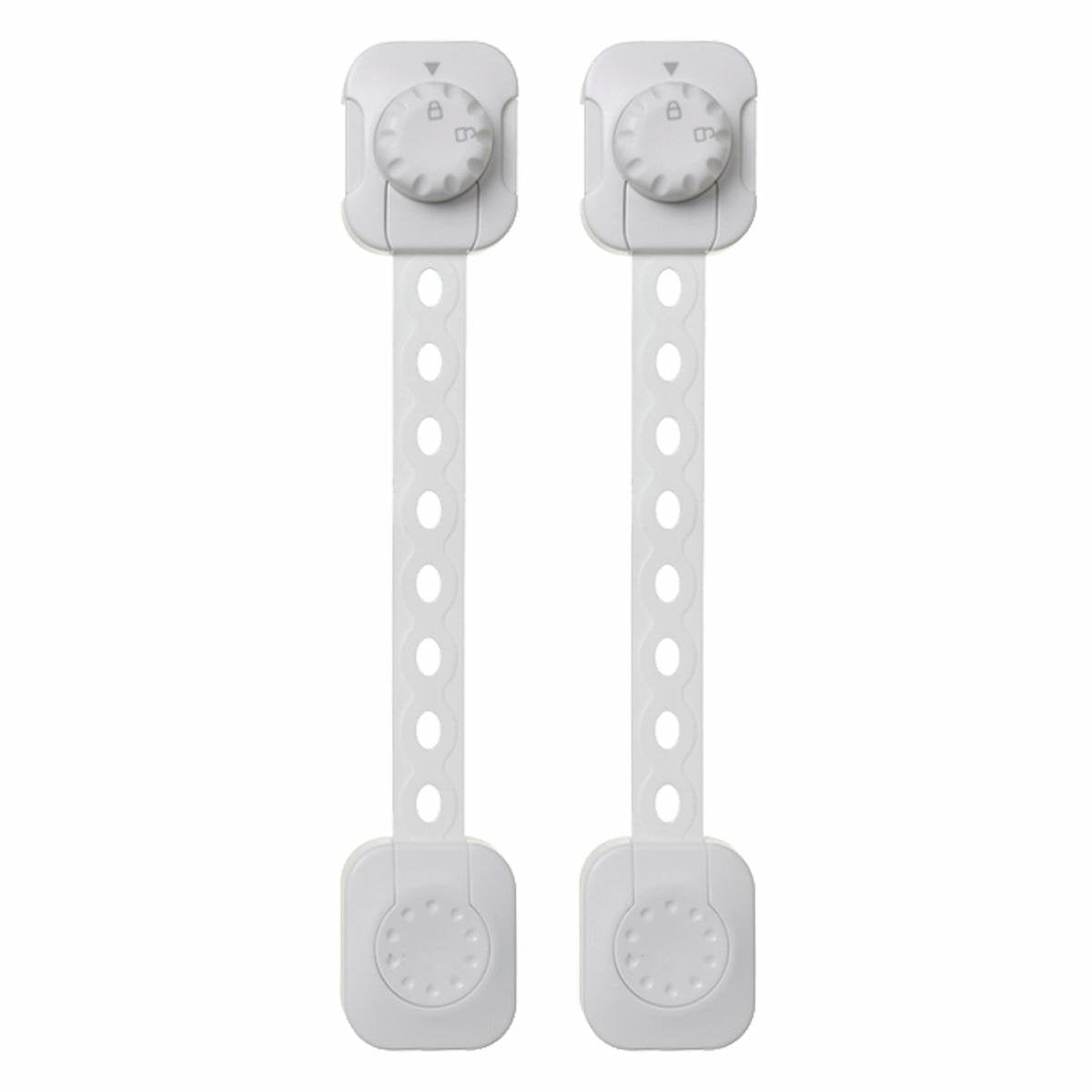 Dreambaby Twist N Lock Multi-Purpose Latch - 38mm x 215mm - ABS - 2 Pack
