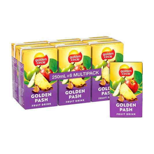 Golden Cire Tetra Drink Golden Pash 250ml - 6 Pack