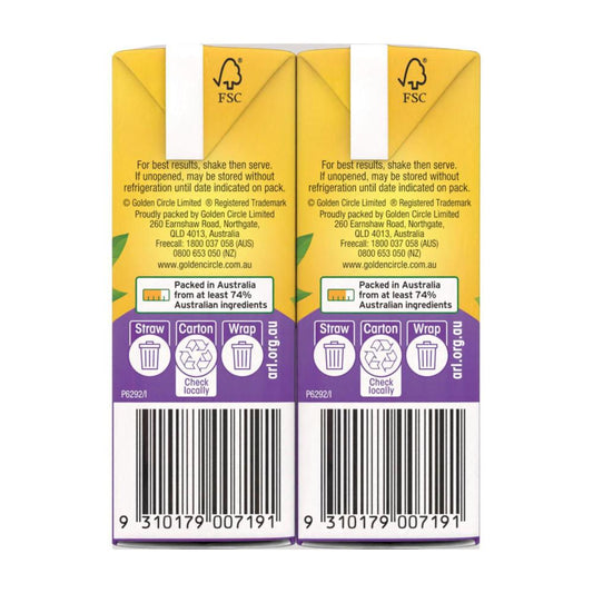 Golden Cire Tetra Drink Golden Pash 6 Pack - 1.5L