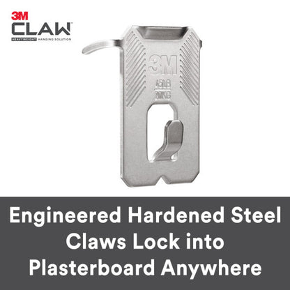 3M Claw Picture Hanger - 2 Pack - 30kg