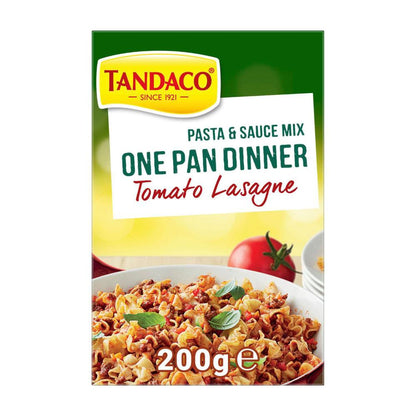 Tandaco Tomato Lasagne Casserole Sauce Mix One Pan Dinner - 200g