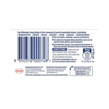 Sard Wonder Soap Laundry Bar Eucalyptus - 120g