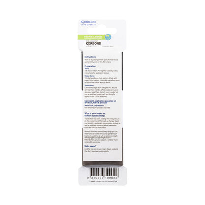 Korbond 110084 Iron On Mender 3pk - 1 EACH