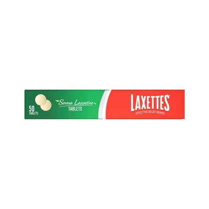 Laxettes Laxative Tablets With Senna - 50 pack