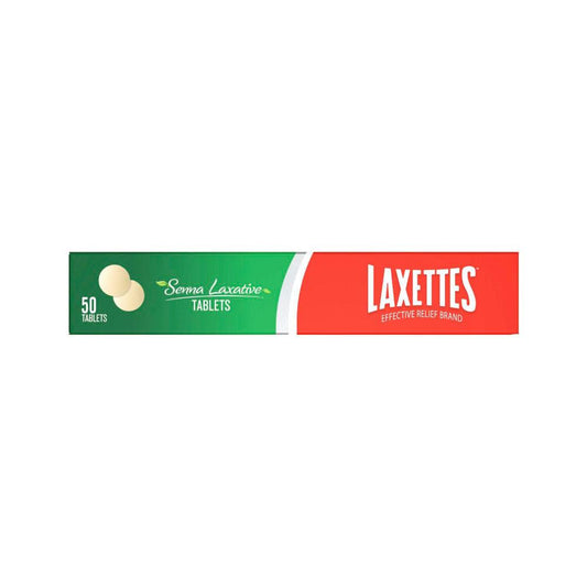 Laxettes Laxative Tablets With Senna - 50 pack