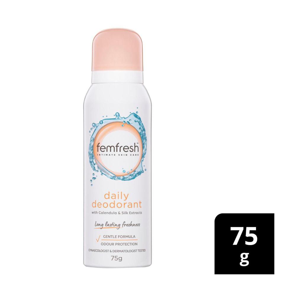 Femfresh Daily Intimate Active Deodorant Spray - 75g