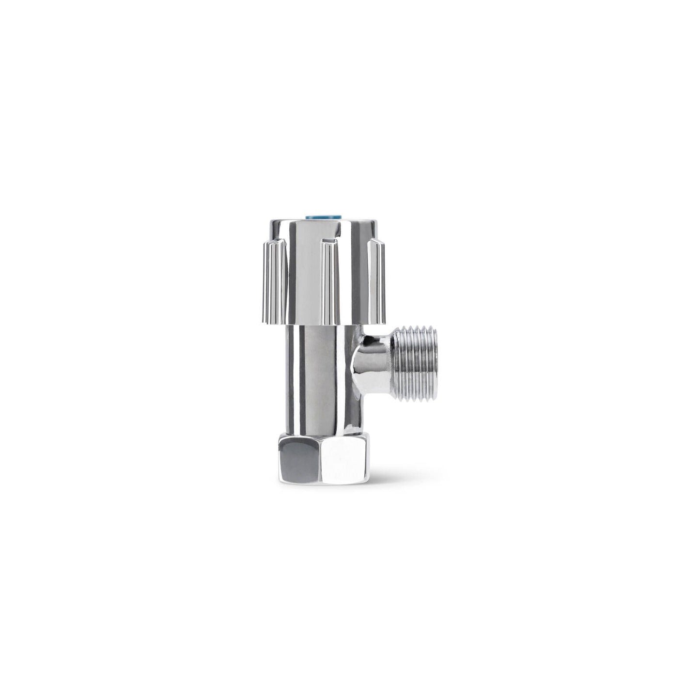 Brasshards Loose Nut Mini Cistern Tap - 15mm - Chrome