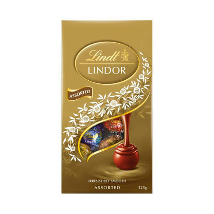 Lindt Lindor Assorted Chocolate Bag - 125g