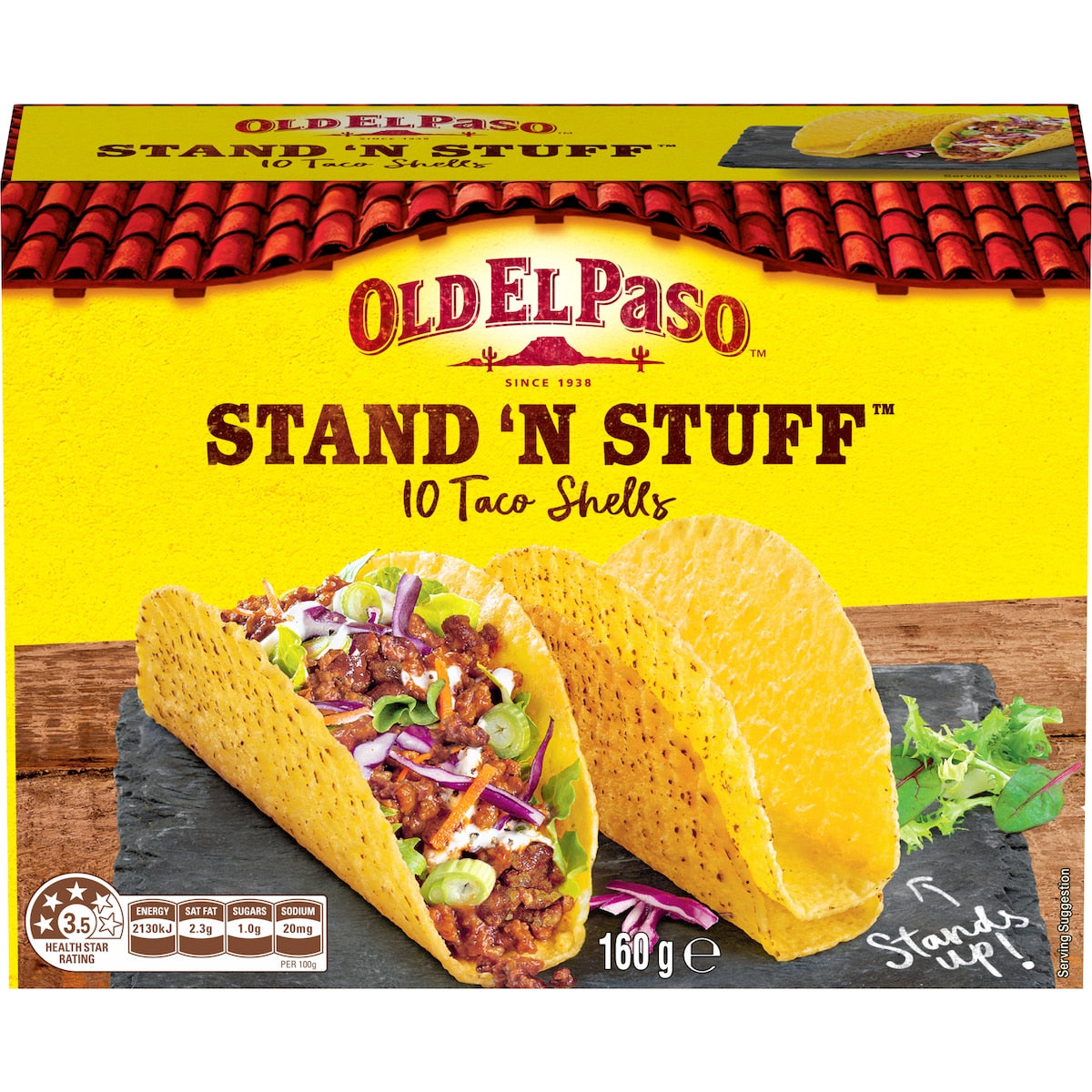 Old El Paso Stand n Stuff Taco Shells Taco Shells 10 Pack