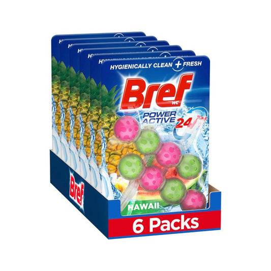 Bref Power Active Toilet eaner Rim Block Hawaii 2x50g - 100g