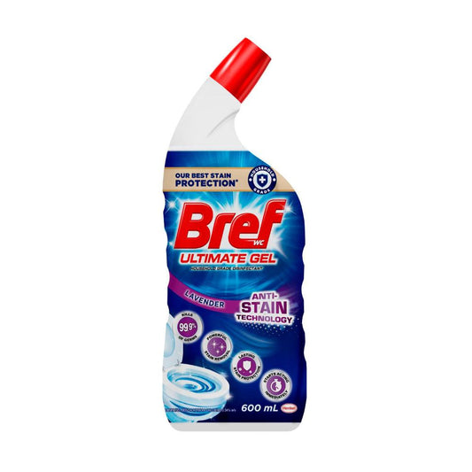 Bref Ultimate Gel Anti- Stain Toilet Cleaner Lavender - 600mL