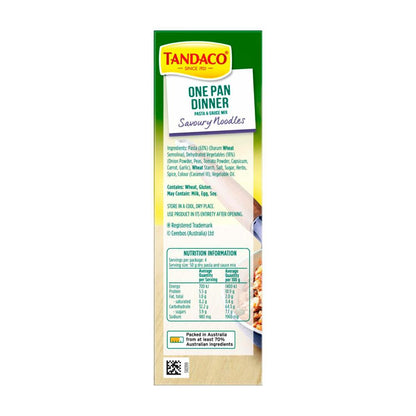 Tandaco Savoury Noodle Pasta & Sauce One Pan Dinner - 200g
