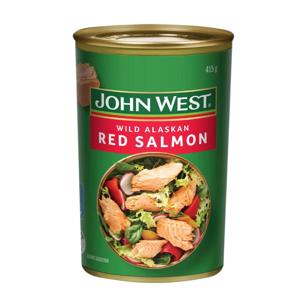 John West Wild Alaskan Red Salmon - 415g