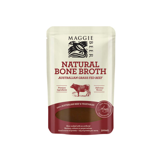 Maggie Beer Natural Beef Broth - 500mL