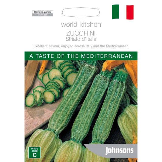 Johnsons Zucchini Seeds - 12 Weeks