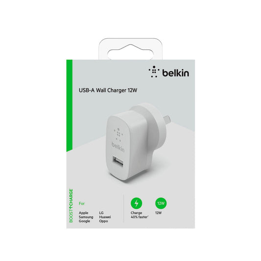 Belkin Boostcharge Usb A Wall Charger (12w) - 1 pack