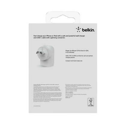 Belkin Boostup 30w USB -c Pd Wall Charger - 1 Pack