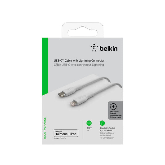Belkin Boostcharge USB -c To Lightning Cable - 1 pack
