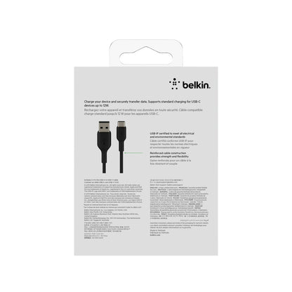 Belkin Boostcharge Usb-a To Usb-c Cable- 1m Black - 1 pack