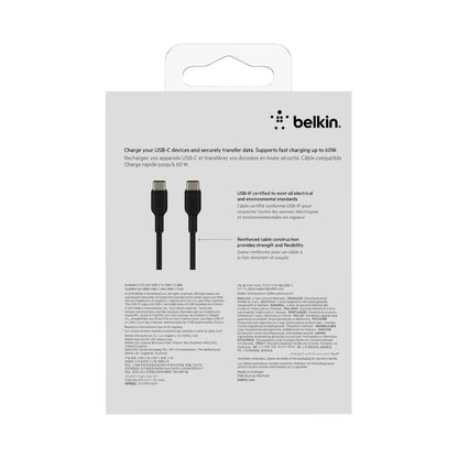 Belkin Boostcharge Usb-c To Usb-c Cable- 1m - Black - 1 Pack