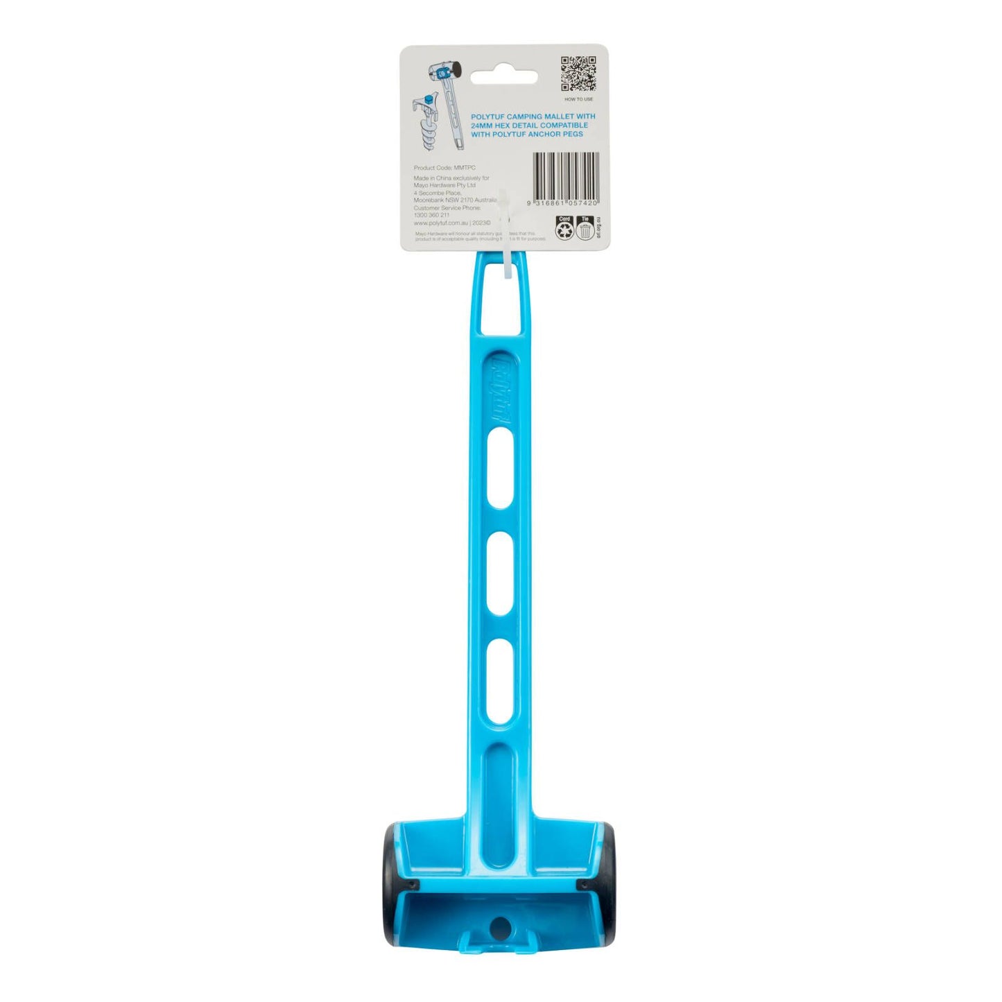 Polytuf Multipurpose Camping Mallet - 110 x 350 x 300mm