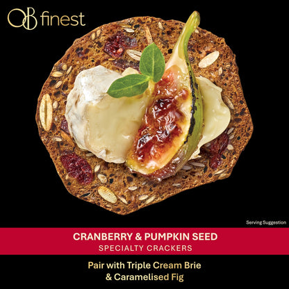 Ob Finest Speciality Crackers Cranberry & Pumpkin Seed 150g
