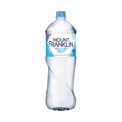 Mount Franklin Spring Water Bottle - 1.5L