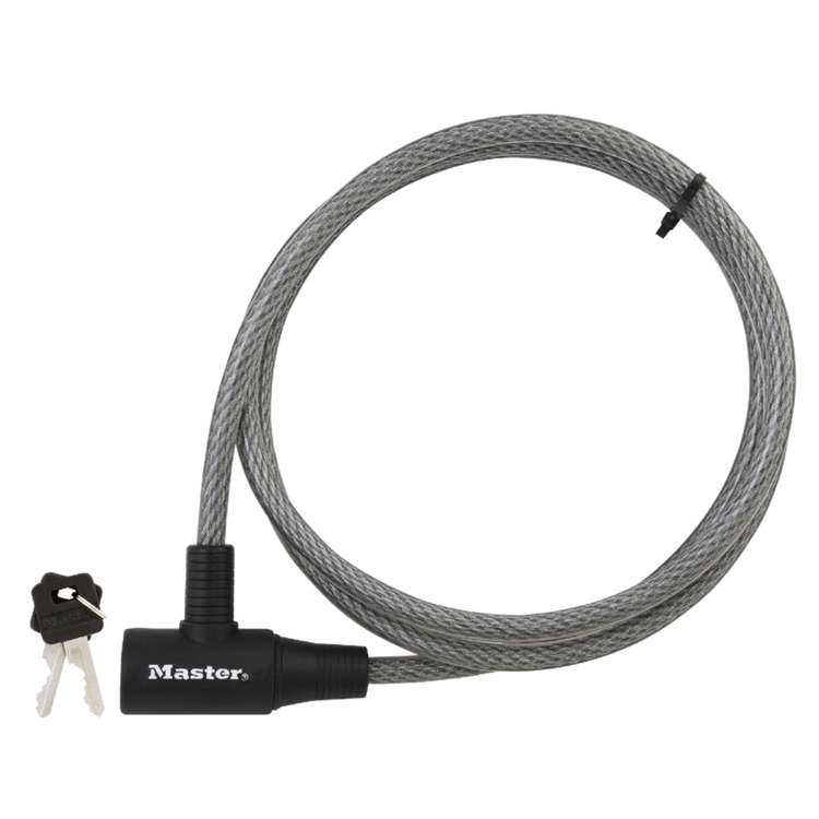 Master Lock 10mm x 1.8m Keyed Cable Lock