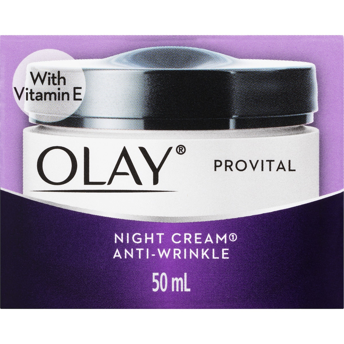 Olay Anti Wrinkle Provital Night Cream For Mature Skin Care 50g