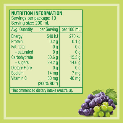 Golden Circle Grape Juice No Added Sugar Fruits Juices 2l