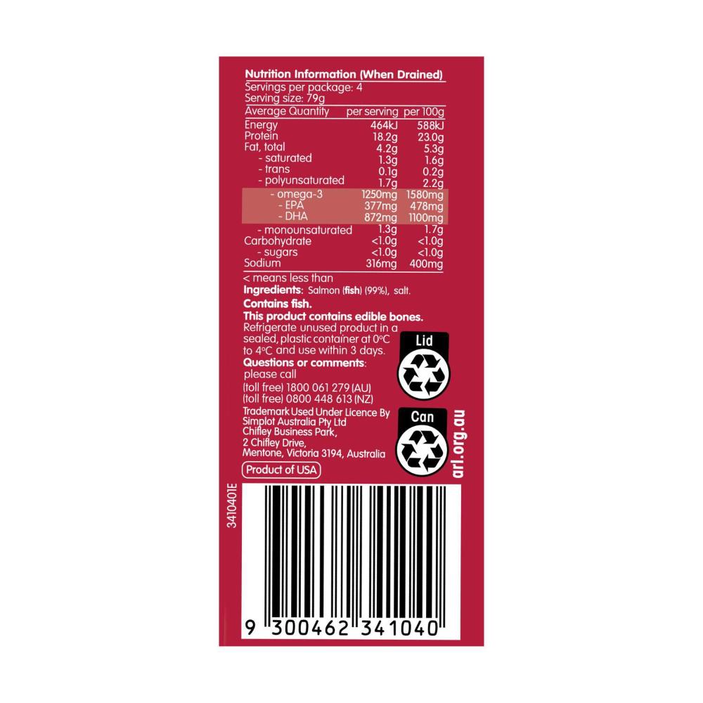 Ally Pink Salmon - 415g