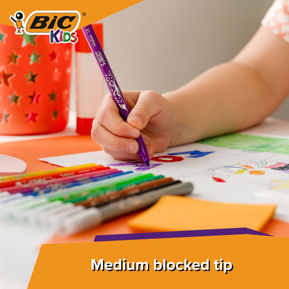 Bic Kids Couleur Felt Pens 18 Pack
