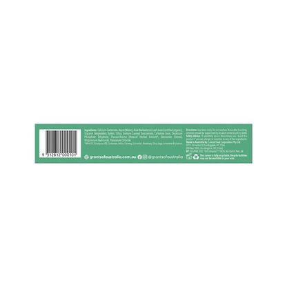 Grants Of Australia Mild Mint With Aloe Vera Natural Toothpaste - 110g