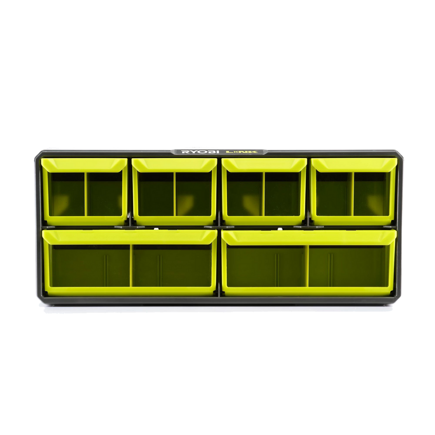 Ryobi Link Small Wall Parts Organiser - 168 x 94 x 394mm - 6 Bins