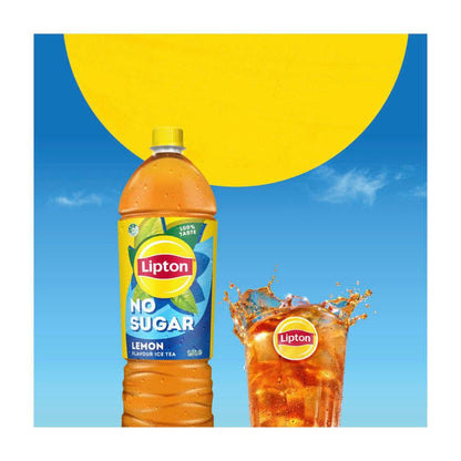 Lipton Ice Tea Sugar Free Ice Tea Lemon Iced Tea Bottle - 1.5L