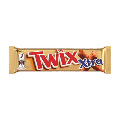 Twix Xtra Milk Chocolate Bar With Caramel Biscuit 2 Pack - 72g